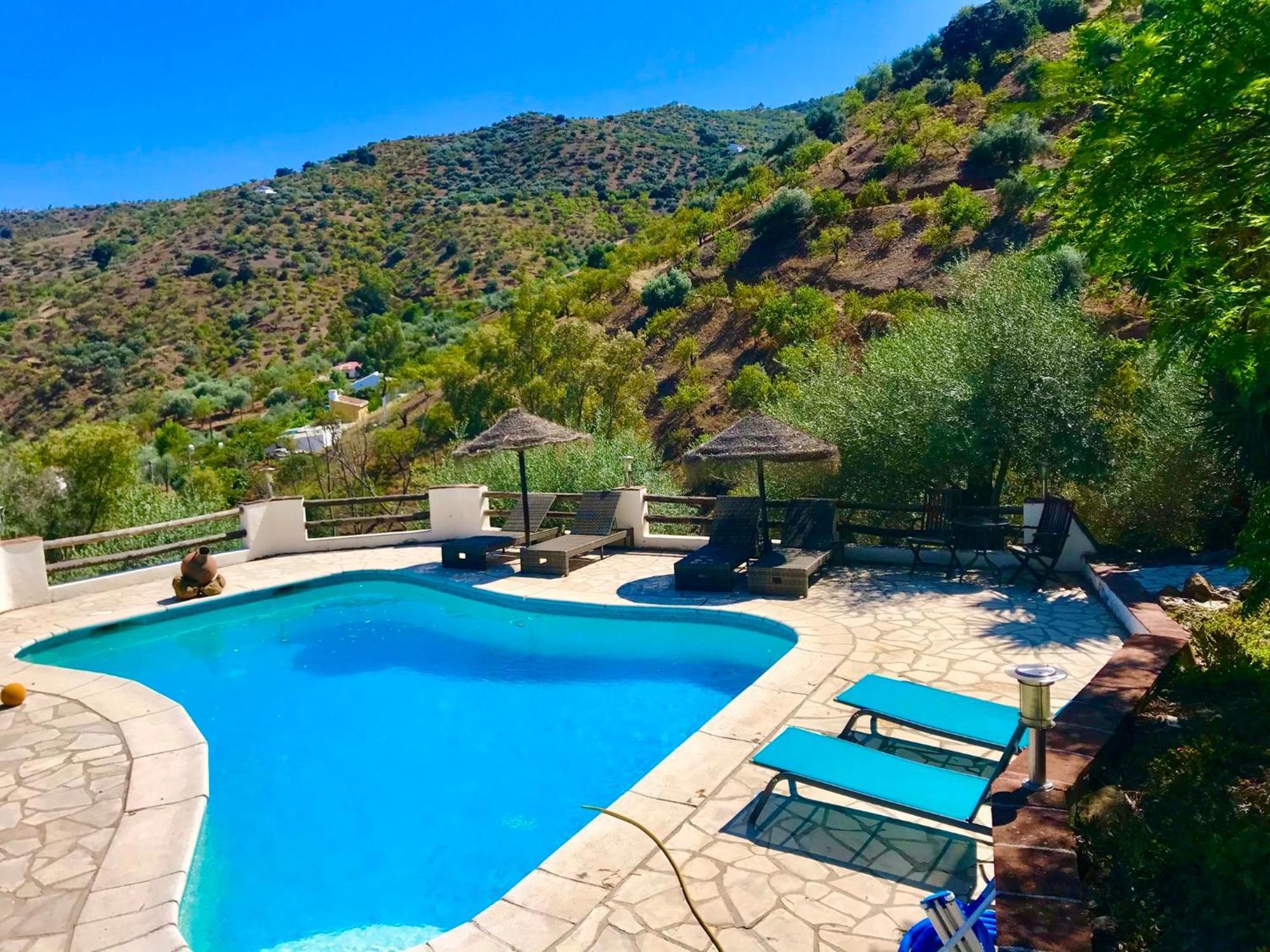 Cortijo Cuscurro Villa Ríogordo Buitenkant foto