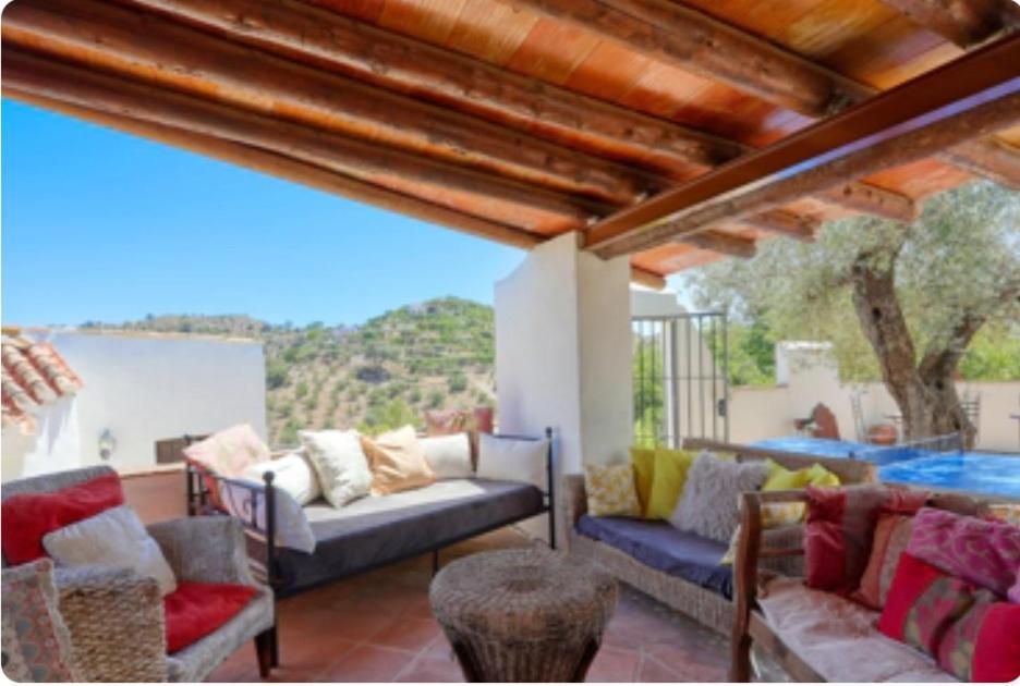 Cortijo Cuscurro Villa Ríogordo Buitenkant foto